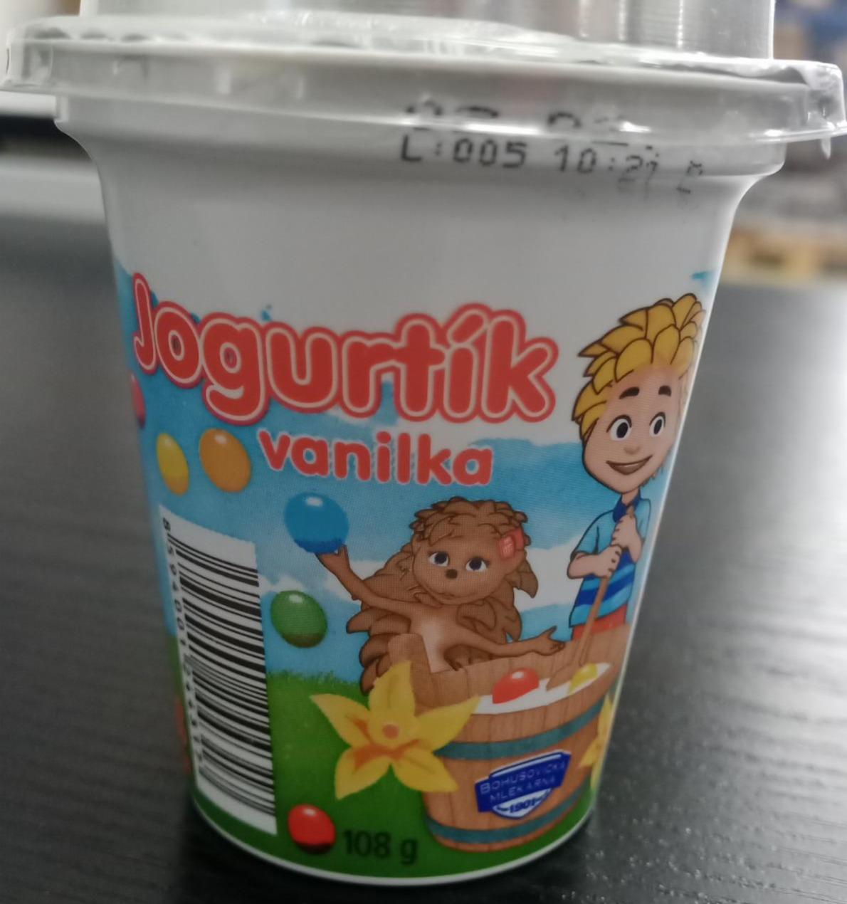 Fotografie - Jogurtík vanilka Bobík