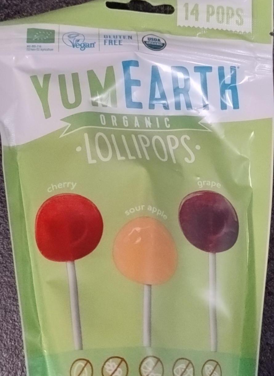 Fotografie - organic lollipops YumEarth