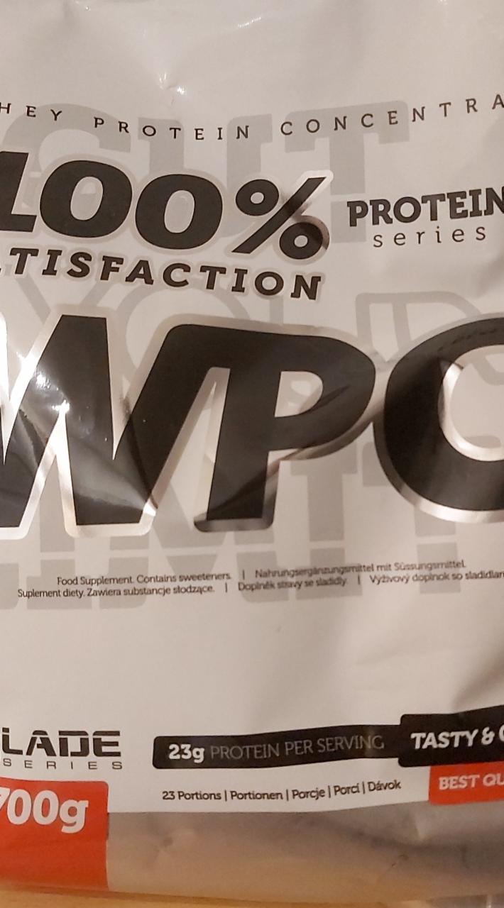 Fotografie - protein Blade series 100% WPC