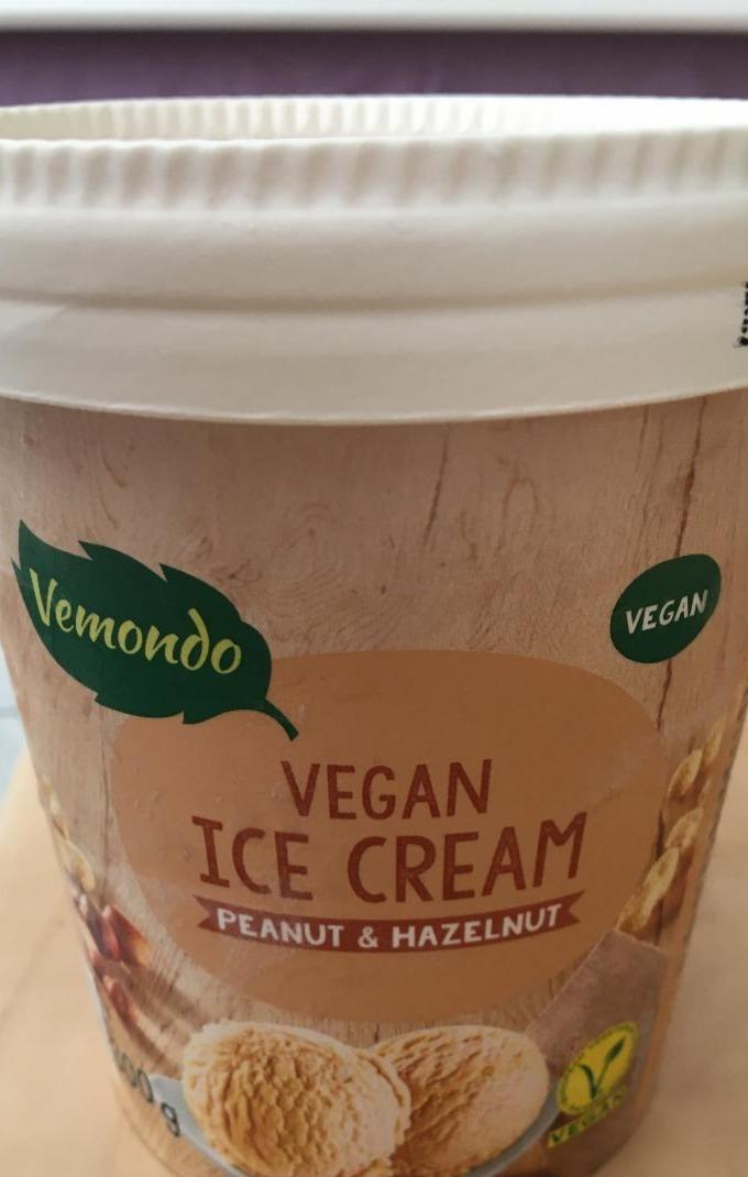 Fotografie - Vegan Ice Cream Peanut & Hazelnut Vemondo