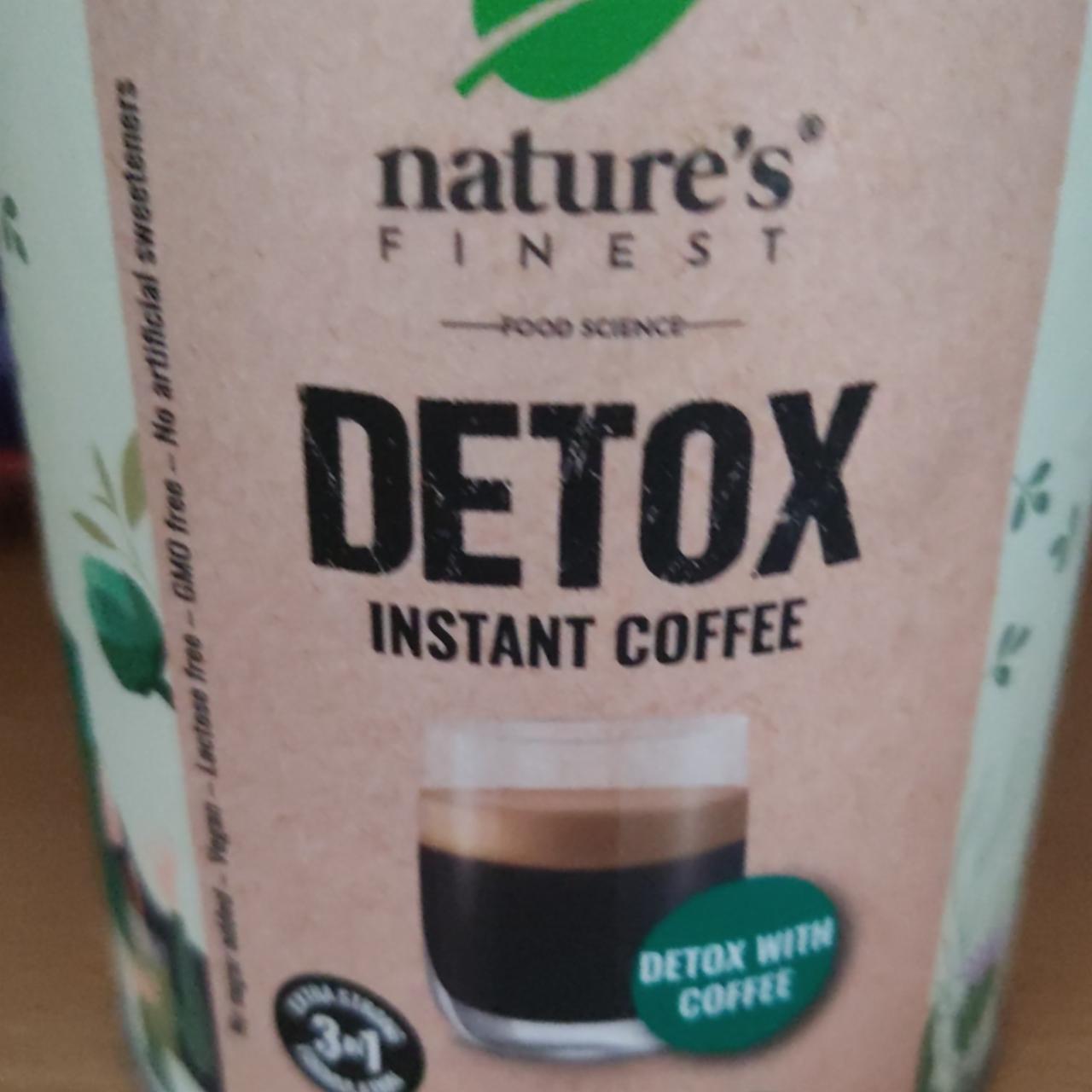 Fotografie - Detox instant coffee Nature's Finest