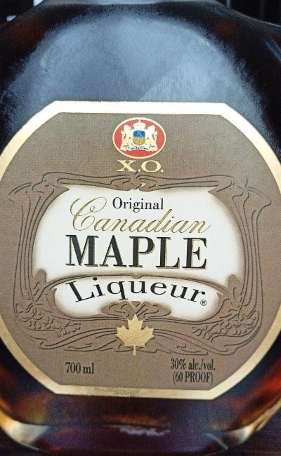Fotografie - Original Maple Liqueur Canadian X.O.