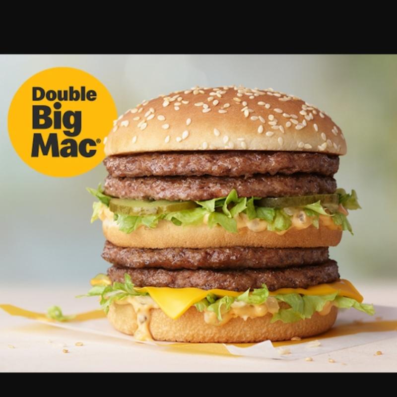 Fotografie - Double Big Mac McDonald's