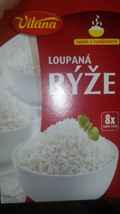 Fotografie - Loupaná Dlouhozrnná rýže Vitana