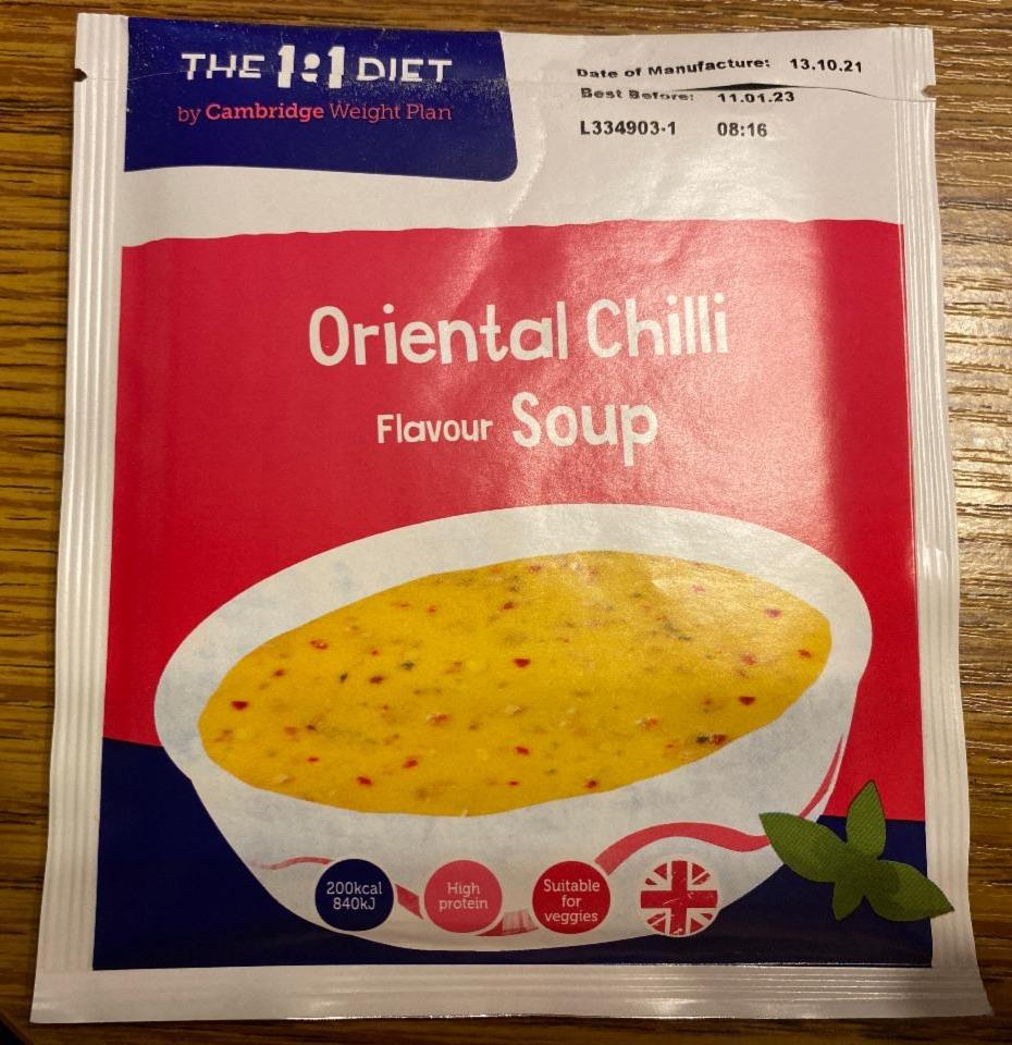Fotografie - The 1:1 Diet Oriental Chilli Flavour Soup Cambridge Weight Plan