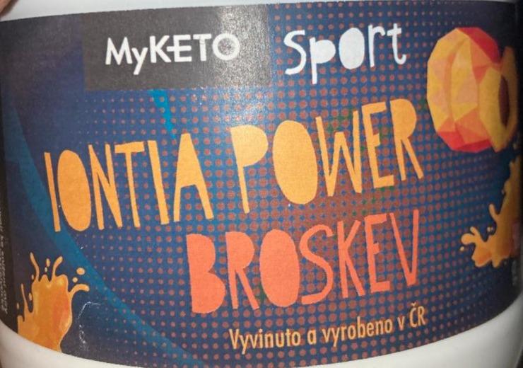 Fotografie - Sport iontia power broskev Myketo