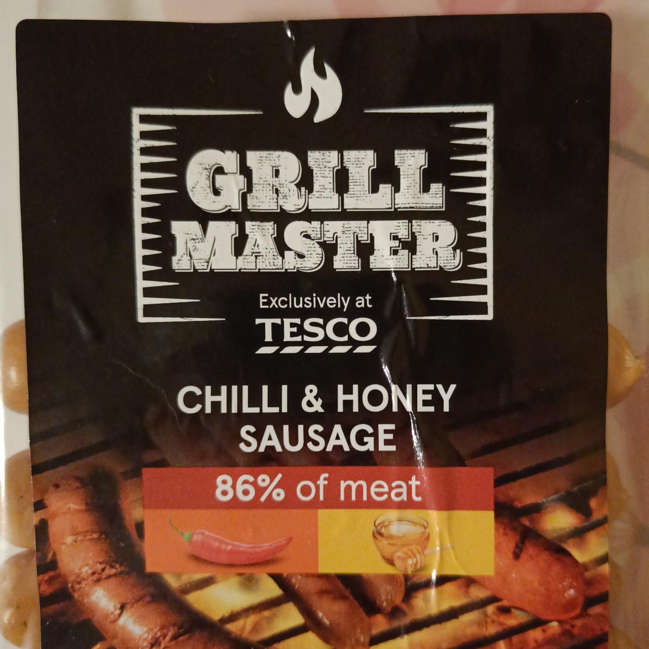 Fotografie - Chilli & Honey Sausage Grill Master Tesco
