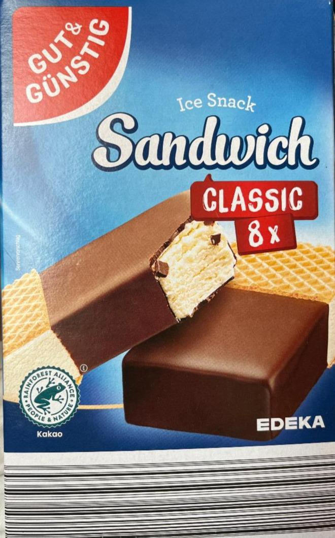 Fotografie - Sandwich classic Ice Snack Gut&Günstig