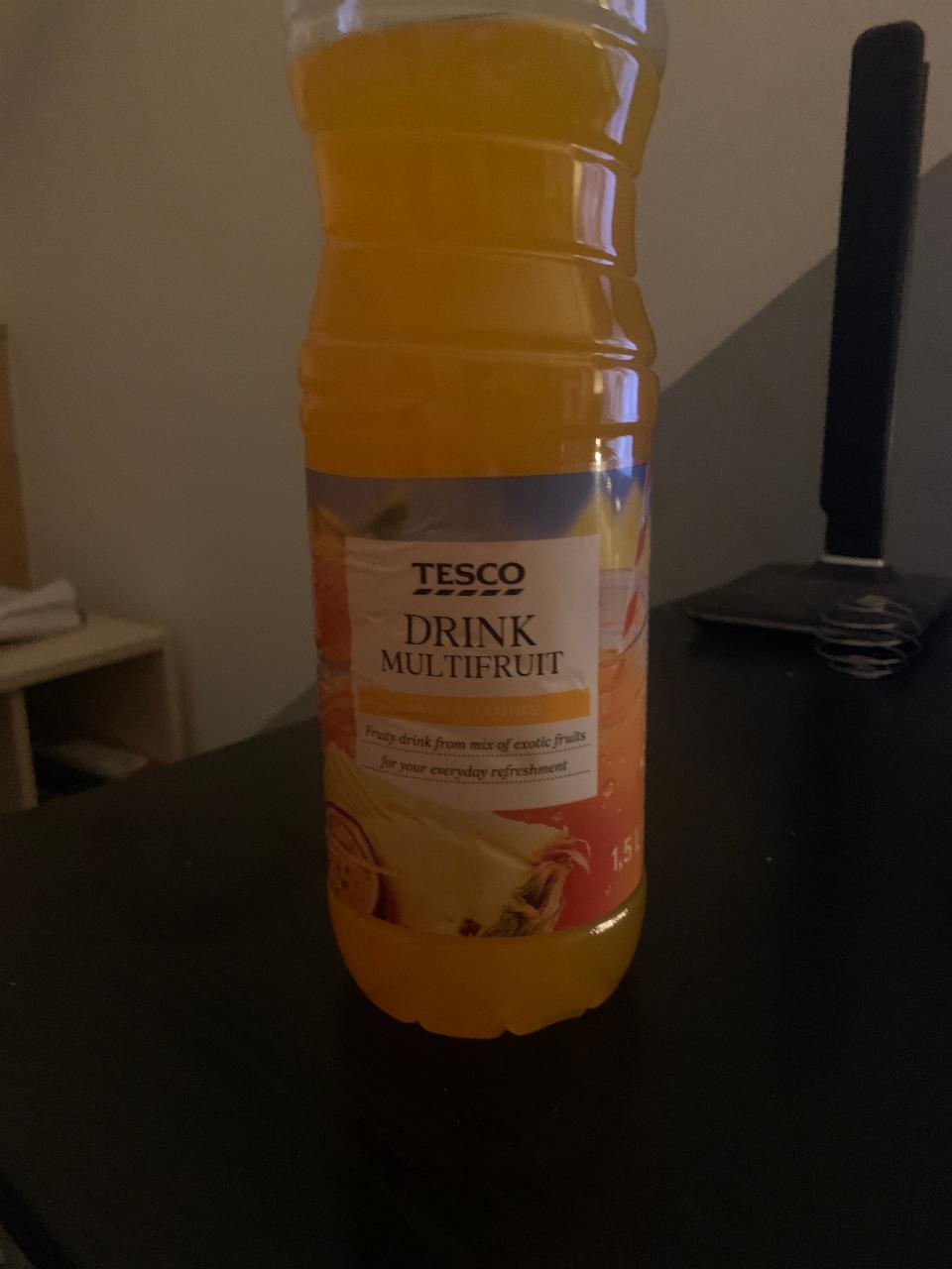 Fotografie - Multifruit drink Tesco Value