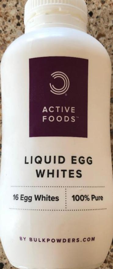 Fotografie - bulkpowders liquid egg whites