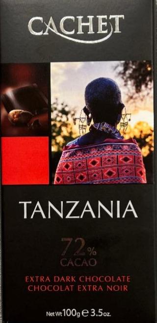 Fotografie - Tanzania 72% Extra Dark Chocolate Cachet