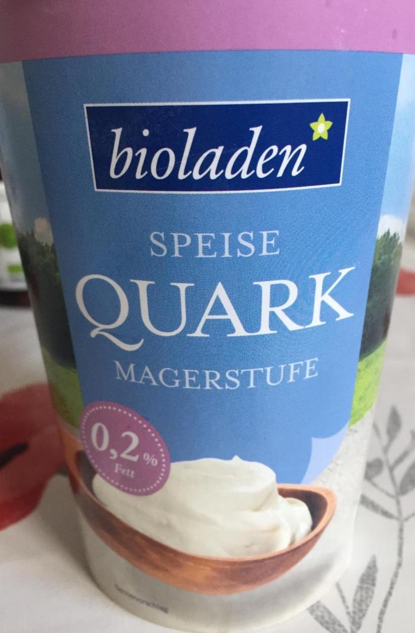 Fotografie - Speise Quark Magerstufe 0,2% Fett Bioladen