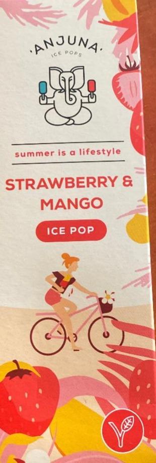 Fotografie - Ice pop strawberry & mango Anjuna