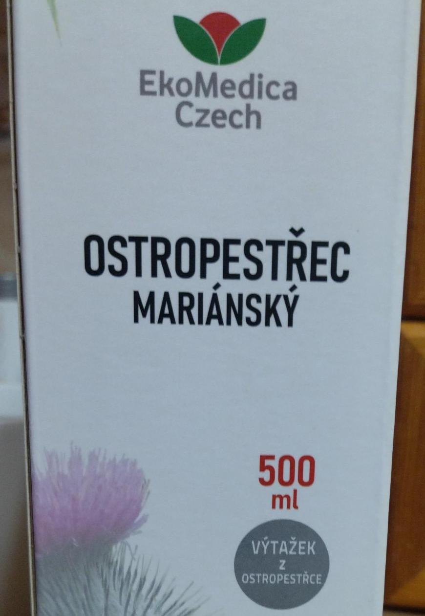 Fotografie - Ostropestřec mariánský výtažek EkoMedica Czech
