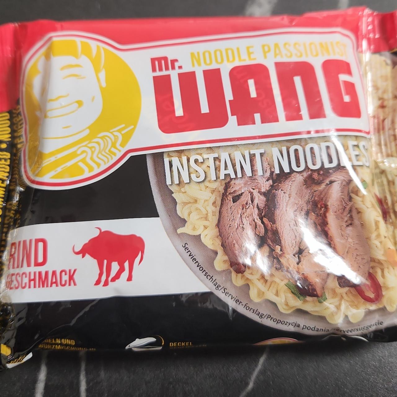 Fotografie - Mr. Noodle passionist Instant noodles rind geschmack Wang
