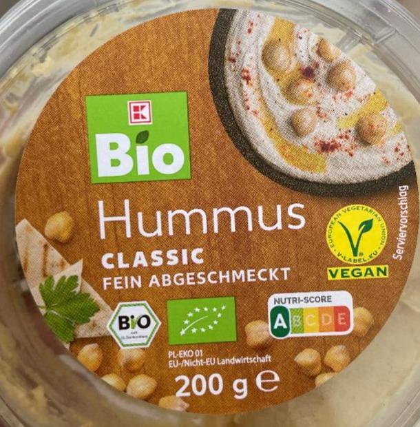 Fotografie - Hummus classic fein abgeschmeskt K-Bio