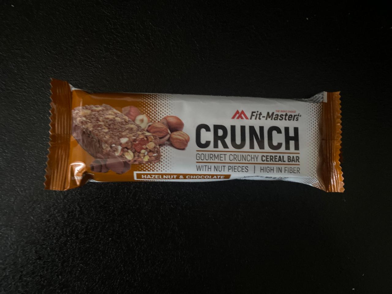 Fotografie - Cereal Bar Crunch čokoláda/oříšek Fit-master's