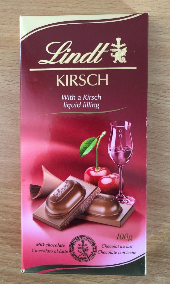 Fotografie - Kirsch with a kirsch liquid filling Lindt