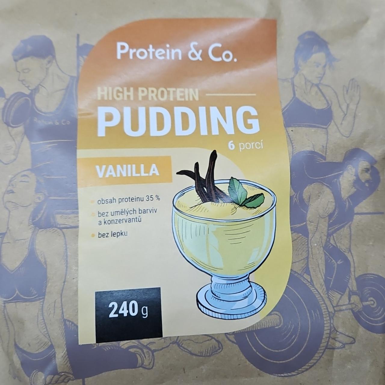 Fotografie - High Protein Pudding Vanilla Protein & Co.