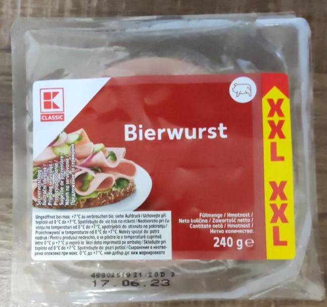 Fotografie - Bierwurst K-Classic