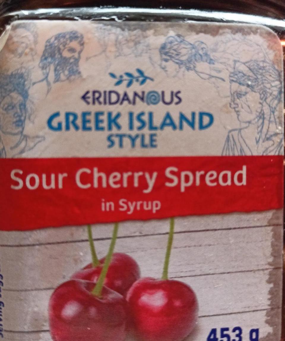 Fotografie - Sour Cherry Spread in Syrup Eridanous