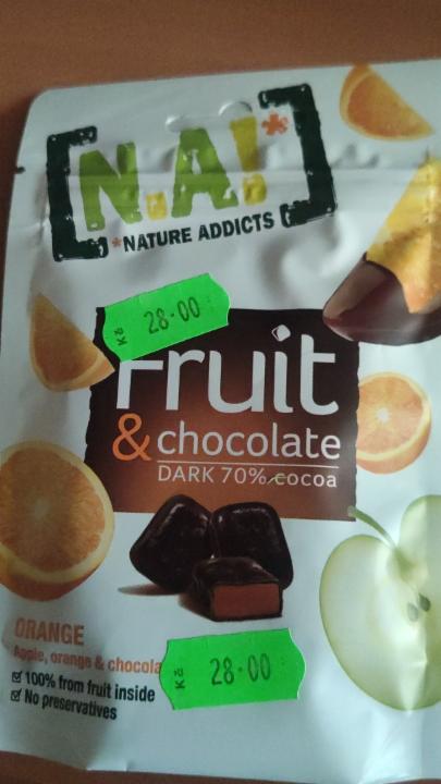 Fotografie - Nature Addicts Fruit and chocolate