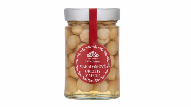 Fotografie - Makadamové ořechy v medu 360g Včelařství Domovina