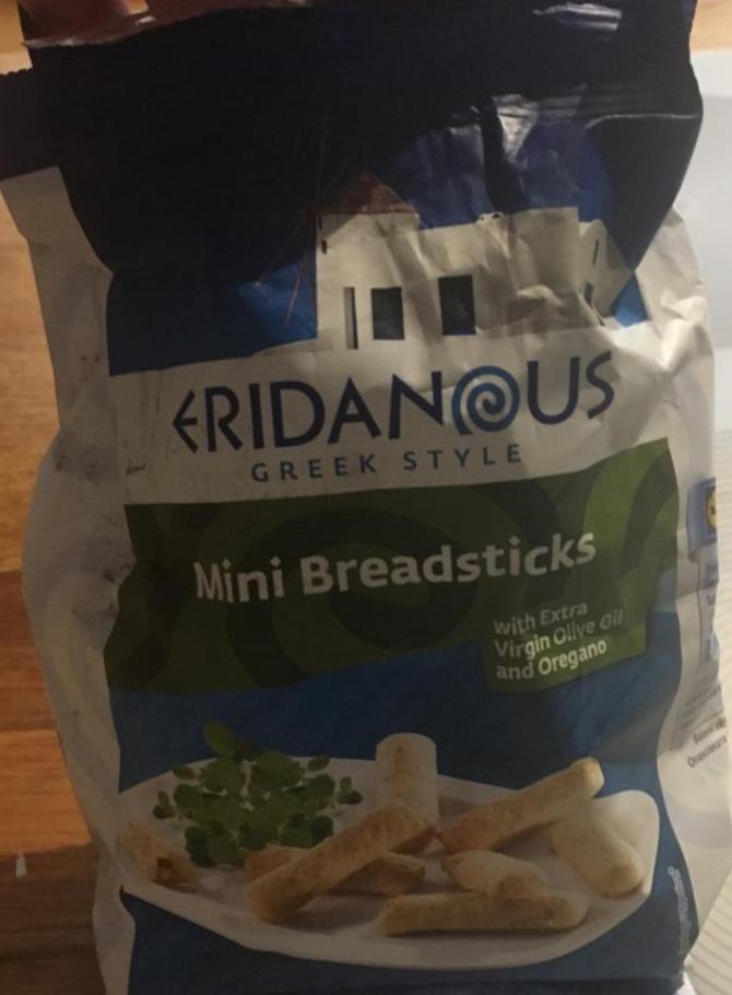 Fotografie - Mini breadsticks with olive oil & oregano Eridanous
