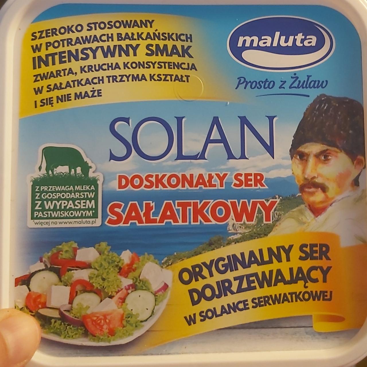 Fotografie - Solan doskonaly ser salatkowy Maluta