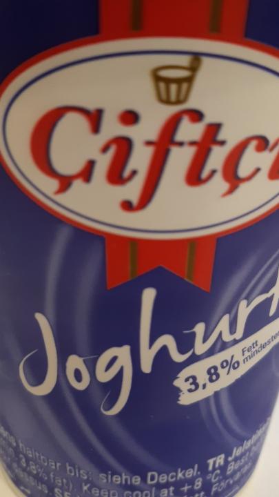 Fotografie - Joghurt 3,8 % Fett Ciftci