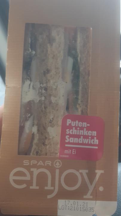 Fotografie - Putten-schinken Sandwich Spar Enjoy