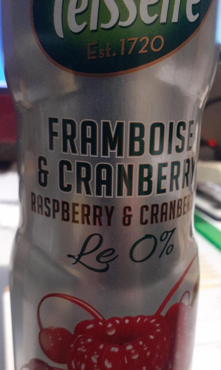 Fotografie - Framboise & Cranberry Le 0% Teisseire