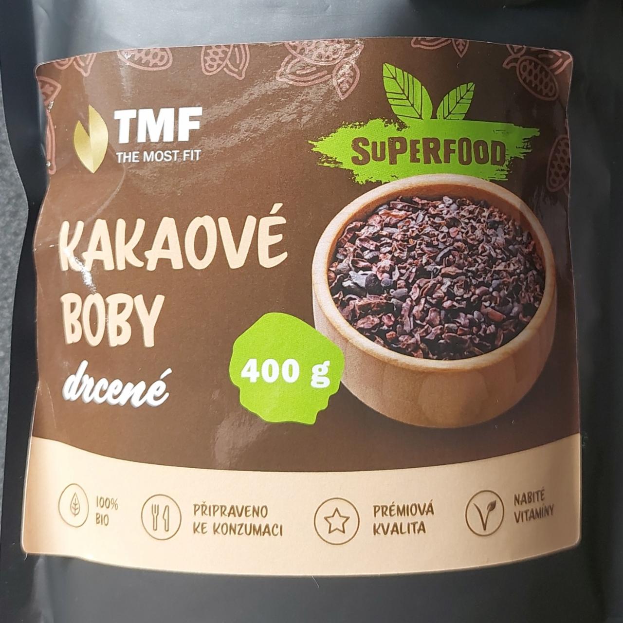 Fotografie - Kakaové Boby drcené TMF SuperFood