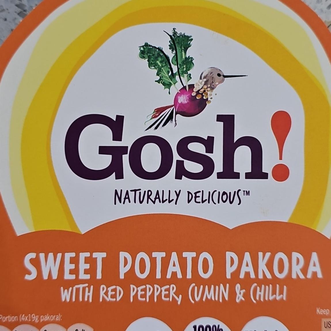 Fotografie - Sweet Potato Pakora with red pepper, cumin & chilli Gosh!
