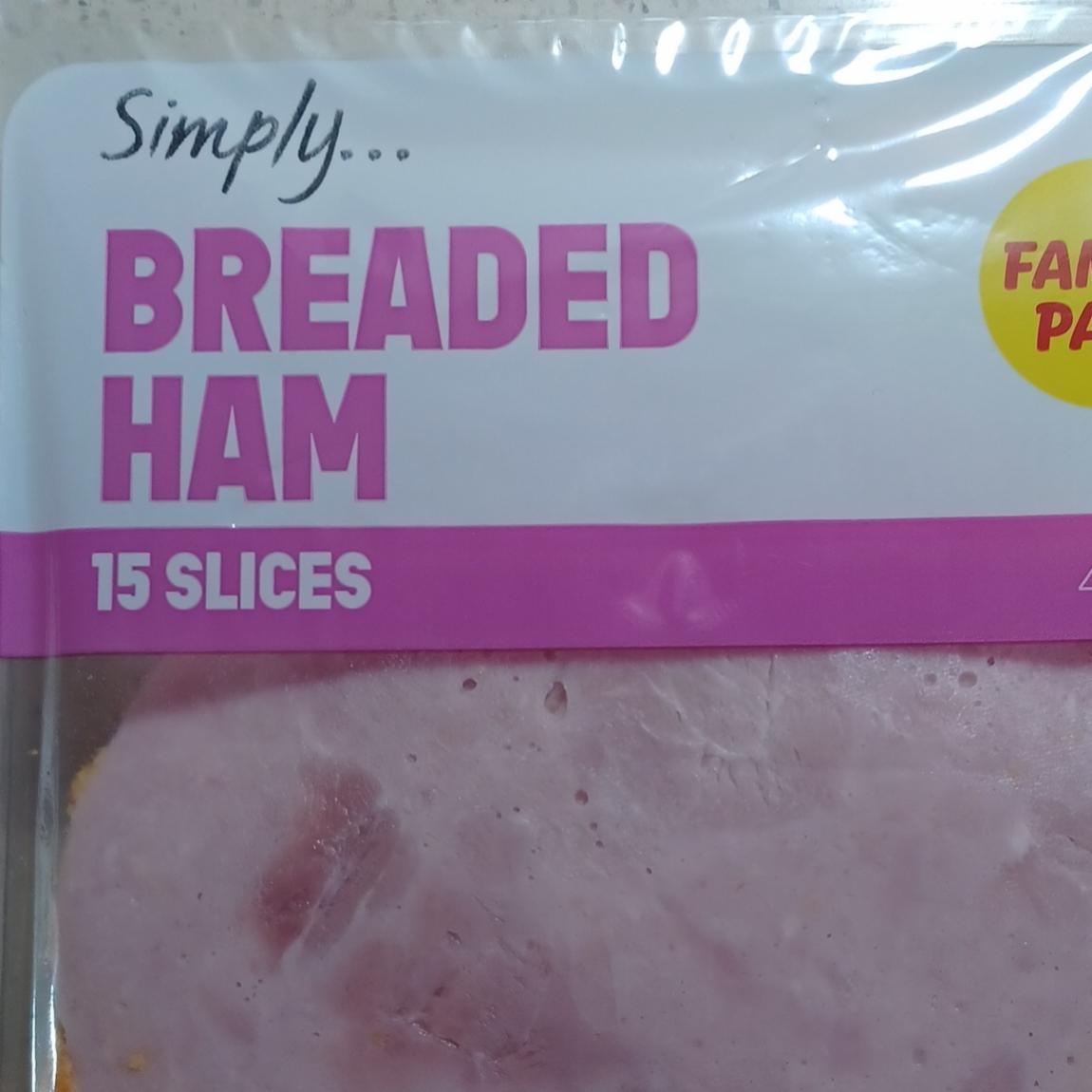 Fotografie - Breaded ham