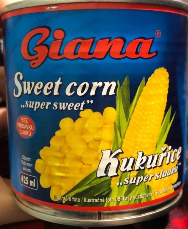 Fotografie - kukuřice super sladká Giana