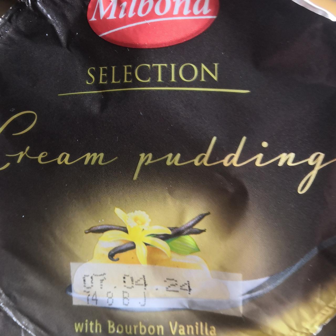 Fotografie - Selection cream pudding with bourbon vanilla Milbona