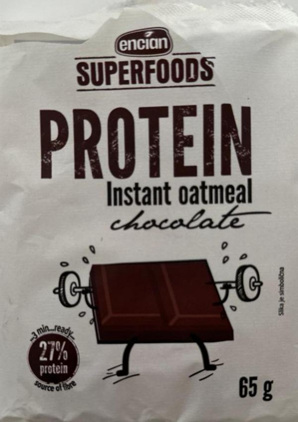 Fotografie - Protein Instant oatmeal chocolate Encian