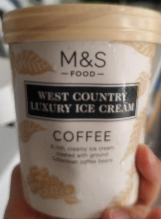 Fotografie - West Country Luxury Ice Cream Coffee M&S Food