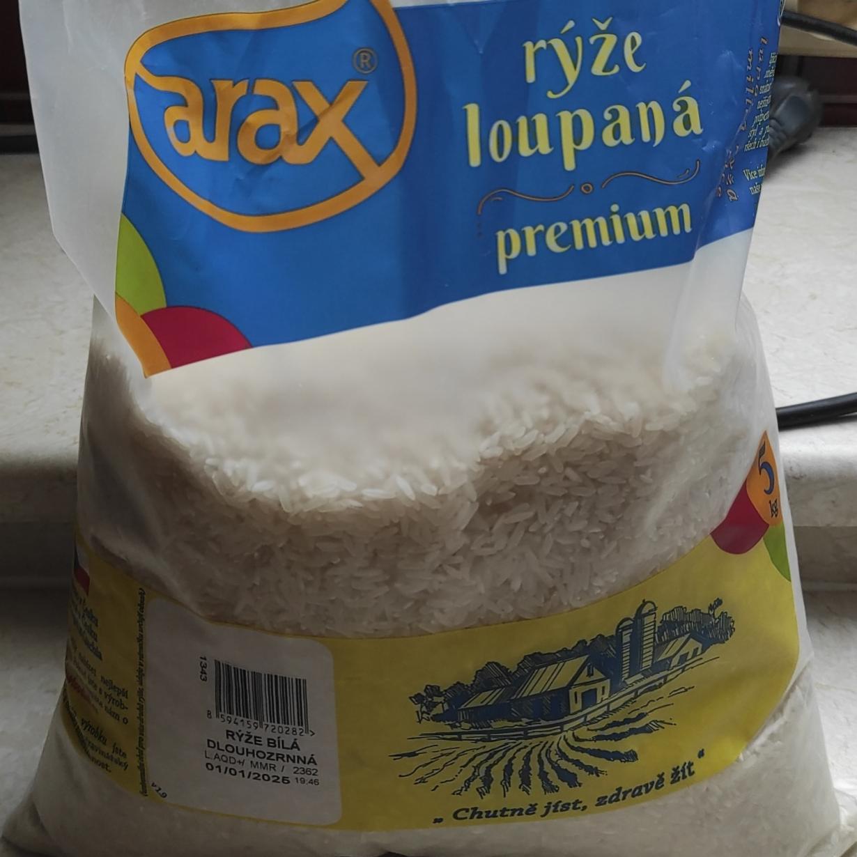 Fotografie - Rýže loupaná premium dlouhozrnná Arax