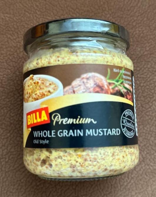 Fotografie - Whole Grain mustard Billa Premium