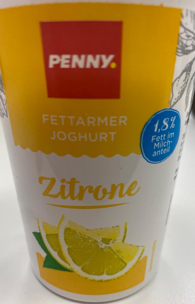 Fotografie - Jogurt Citronový Penny 1,8%