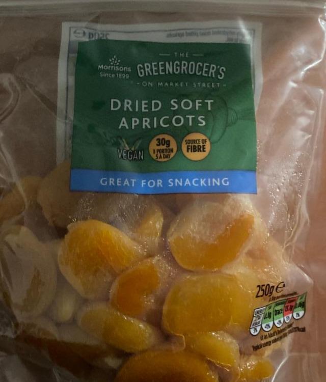 Fotografie - Greengrocer's Dried soft apricots Morrisons