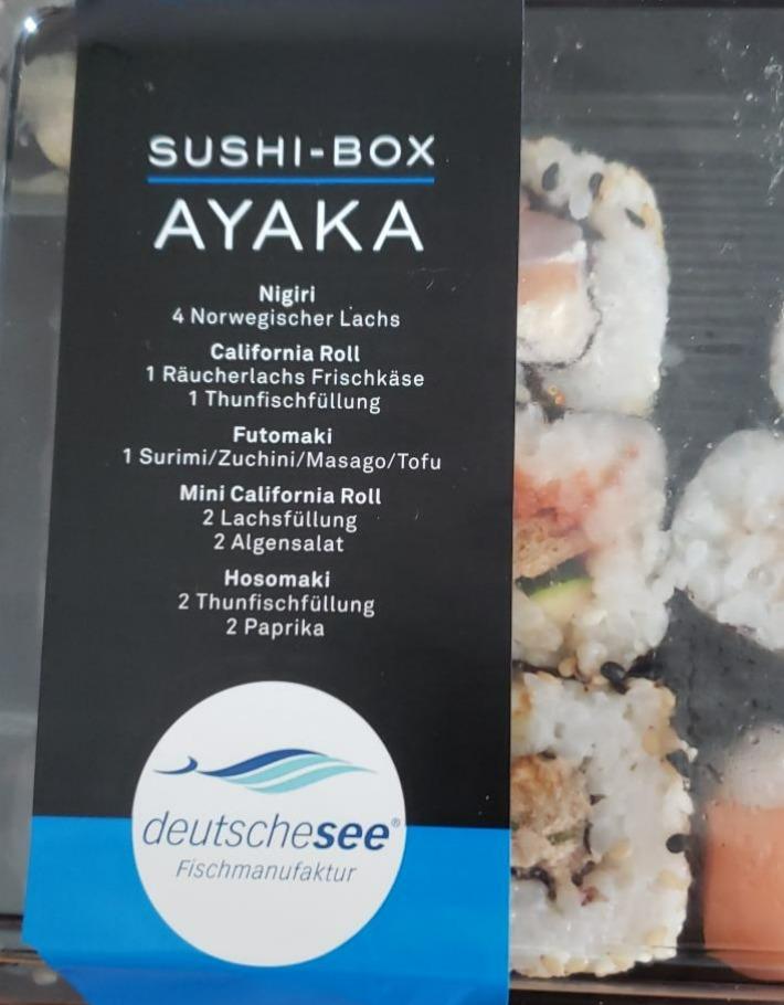 Fotografie - Sushi-Box AYAKA DeutscheSee