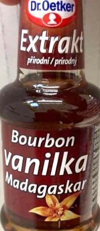 Fotografie - Bourbon vanilka extrakt přírodní Dr. Oetker