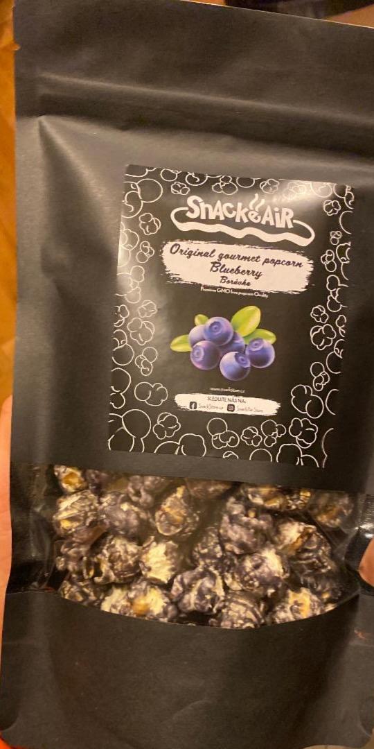 Fotografie - Original gourmet popcorn Blueberry SnackAir