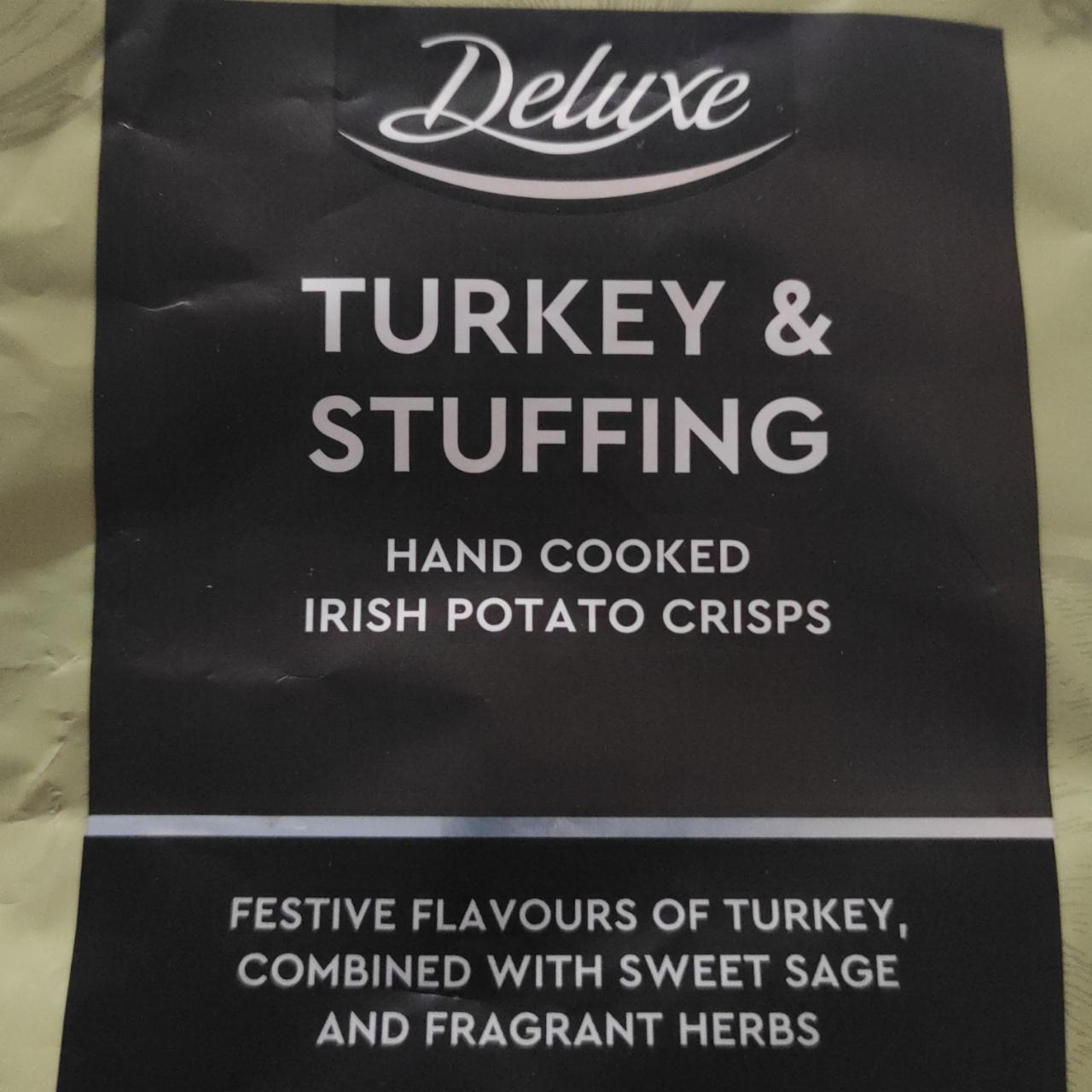 Fotografie - Turkey & Stuffing Hand Cooked Irish Potato Crisps Deluxe