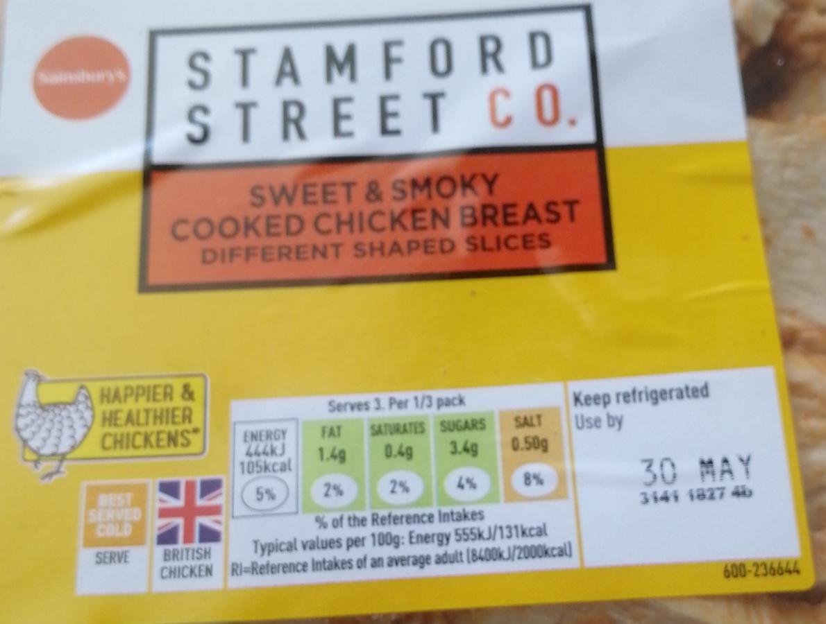 Fotografie - Sweet & smoky cooked chicken breast Sainsbury's