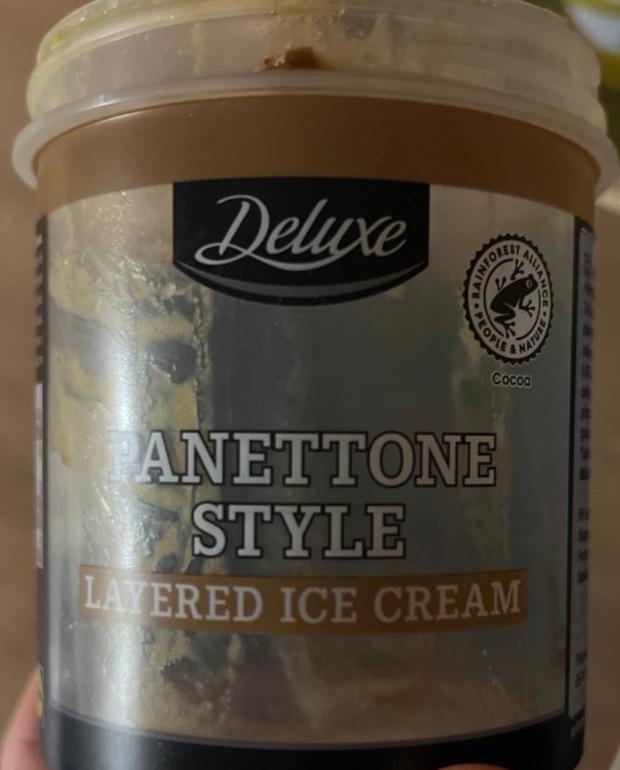 Fotografie - Panettone style layered ice cream Deluxe
