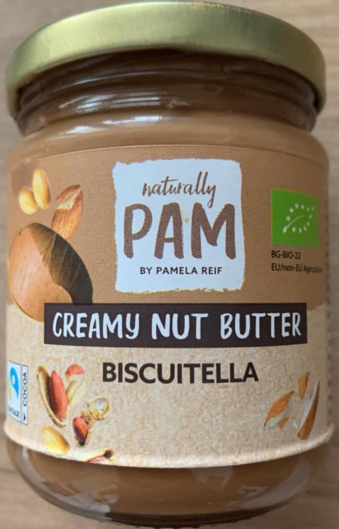 Fotografie - Creamy nut butter Biscuitella Naturally Pam